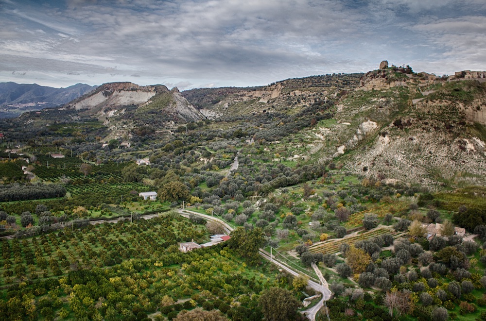 Territorio di Locri. Panoramica da drone. 2017.