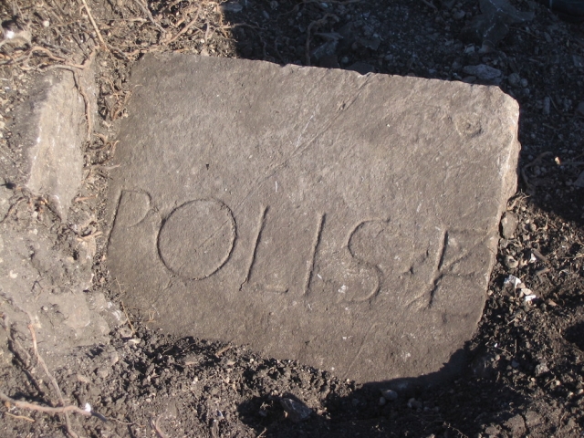 Segesta. Iscrizione di Onasus et Sopolis
