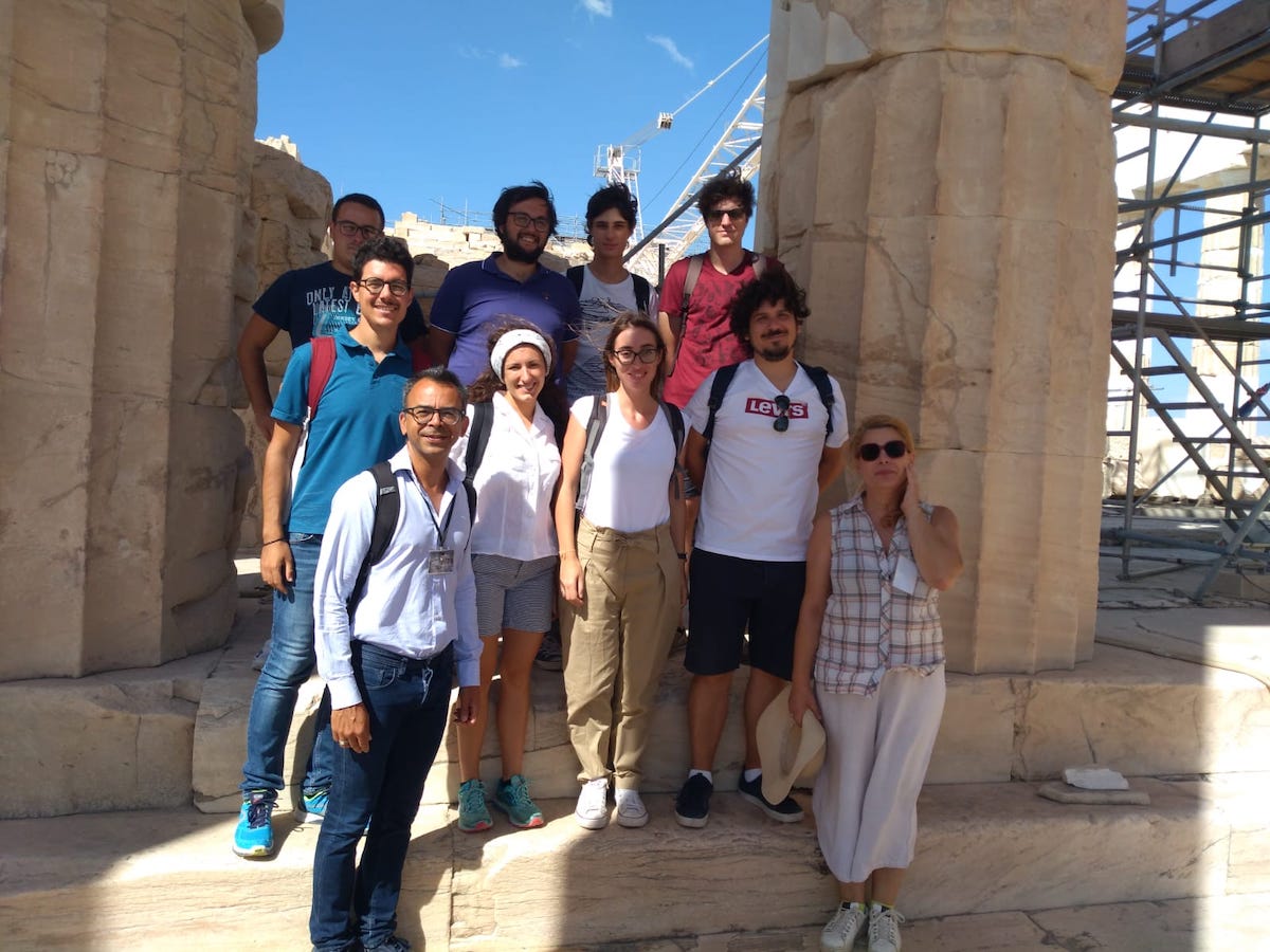 Visita didattica in Grecia degli allievi del corso di archeologia 2019